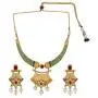 Efulgenz Indian Bollywood Traditional 14 K Gold Plated Kundan Pearl Wedding Choker Necklace Earrings Jewelry Set Efulgenz Indian Bollywood Traditional 14 K Gold Plated Kundan Pearl Wedding Choker Necklace Earrings Jewelry Set