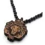 Jewelry Wood Necklace Lion Wooden Bead Choker Animal Pendant Long Chain For Hip Hop Clothing Accessories Jewelry Wood Necklace Lion Wooden Bead Choker Animal Pendant Long Chain For Hip Hop Clothing Accessories