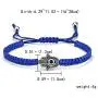 4Pcs Evil Eye Bracelets for Women Men,7 Knot Adjusted Handmade Lucky Bracelets for Protection Kabbalah Black Blue Red String Bracelets Amulet Jewelry Gift for Families Friends,4 Packs 4Pcs Evil Eye Bracelets for Women Men,7 Knot Adjusted Handmade Lucky Bracelets for Protection Kabbalah Black Blue Red String Bracelets Amulet Jewelry Gift for Families Friends,4 Packs