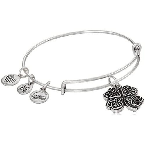 Alex and ANI Four Leaf Clover IV Bangle Bracelet