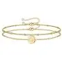 MONOZO Gold Initial Bracelets for Women, Dainty 14K Gold Filled Layered Letter Initial Bracelet Personalized 26 Alphabet Disc Monogram Charm Bracelet Jewelry Gifts for Girls MONOZO Gold Initial Bracelets for Women, Dainty 14K Gold Filled Layered Letter Initial Bracelet Personalized 26 Alphabet Disc Monogram Charm Bracelet Jewelry Gifts for Girls