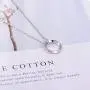 Dainty Circle Pendant Necklace Womens Eternity Mobius Circle of Life Jewelry 925 Sterling Silver Birthday Mothers Day Gift for Mom/Wife/Girlfriend/Girls Dainty Circle Pendant Necklace Womens Eternity Mobius Circle of Life Jewelry 925 Sterling Silver Birthday Mothers Day Gift for Mom/Wife/Girlfriend/Girls