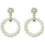 Gold Round Drop Earrings Trendy Imitation Pearl Circle Pendant Statement Dangle Earring Cute Personality Simple Jewelry Gift for Women Girls Gold Round Drop Earrings Trendy Imitation Pearl Circle Pendant Statement Dangle Earring Cute Personality Simple Jewelry Gift for Women Girls