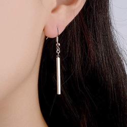 JczR.Y Women Punk Triangle Circle Square Long Bar Tassel Dangle Earring Fashion Jewelry Gift