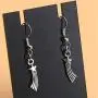 coadipress Star Trails Dangle Drop Earrings for Women Girls Fashion Silver Planted Meteor Shape Earrings Gift Jewelry
