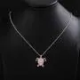 kelistom Sea Turtle Pendant Necklace for Women Men Girls Boys, Silver Plated Link Chain Animal Jewlery