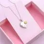 Sterling Silver Sunflower or Lotus Flower Heart Memorial Ash Keepsake Urn Cremation Necklace for Ashes for Women
