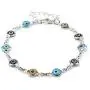 SurArt Evil Eye Bracelet For Women Charm Bracelet Jewelry Gift SurArt Evil Eye Bracelet For Women Charm Bracelet Jewelry Gift