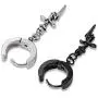 YC_jewelry Men Women Stainless Steel Skull Dangle Hinged Hoop Earrings Piercing Hoop Huggie Dangle Drop Earrings for Men Women YC_jewelry Men Women Stainless Steel Skull Dangle Hinged Hoop Earrings Piercing Hoop Huggie Dangle Drop Earrings for Men Women