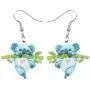 DOWAY Acrylic Charm Cute Cartoon Bamboo Australian Koala Earrings Drop Dangle Jewelry Natural Decoration for Women Girls Funny Party Gifts DOWAY Acrylic Charm Cute Cartoon Bamboo Australian Koala Earrings Drop Dangle Jewelry Natural Decoration for Women Girls Funny Party Gifts