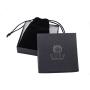 Tree of Life Cremation Urn Jewelry Necklace & Pendant for Ashes w/Funnel Filler Kit Black