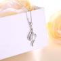 925 Sterling Silver Always My Sister Daughter Mother Forever My Friend Love Heart Necklace for Women Sister Mother Gift