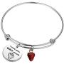 SEIRAA I Love You Berry Much Keychain Strawberry Lover Gift Cute Food Jewelry Strawberry Valentines Gift