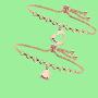 AKTAP Gift for Aunt Necklace Auntie And Niece Love Heart Pendant Necklace Gifts for Aunt from Niece Nephew