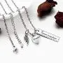 XIUDA Cremation Necklace for Ashes Heart Urn Necklace Memorial Ash Necklace Stainless Steel Cremation Jewelry-Forever in My Heart XIUDA Cremation Necklace for Ashes Heart Urn Necklace Memorial Ash Necklace Stainless Steel Cremation Jewelry-Forever in My Heart