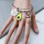 G-Ahora Funny Avocado Jewelry Avocado Keychain Earrings Pendant Bangle Gift for Avocado Girls Avocado Lover Fashion Green Fruit Jewelry G-Ahora Funny Avocado Jewelry Avocado Keychain Earrings Pendant Bangle Gift for Avocado Girls Avocado Lover Fashion Green Fruit Jewelry