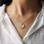 Dtja Minimalist Moon Necklace for Women Girls Kids Sterling Silver Gold Plated Tiny Small Simple Polished Thin Horn Crescent Moon Pendant Choker Necklace Adjustable Chain 18'' Cute Jewelry Gift Dtja Minimalist Moon Necklace for Women Girls Kids Sterling Silver Gold Plated Tiny Small Simple Polished Thin Horn Crescent Moon Pendant Choker Necklace Adjustable Chain 18'' Cute Jewelry Gift