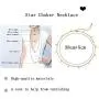 Star Necklace Choker for Women Cute Bead Necklace for Teen Girl Star Choker Necklace Star Necklace Choker for Women Cute Bead Necklace for Teen Girl Star Choker Necklace