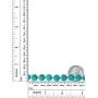 Gem Stone King Handmade 48 Inch Long Pebble Shape Simulated Turquoise Necklace Gem Stone King Handmade 48 Inch Long Pebble Shape Simulated Turquoise Necklace