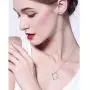 Sterling Silver Always in My Heart Fairy Angel Wing Memorial Necklace for Women Girlfriend Daughter