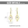SISGEM 14K Solid Yellow Gold Infinity Love Drop Earrings Dangles for Women Moissanite Dangle Earrings Christmas Birthday Gifts for Her(Yellow, gold) SISGEM 14K Solid Yellow Gold Infinity Love Drop Earrings Dangles for Women Moissanite Dangle Earrings Christmas Birthday Gifts for Her(Yellow, gold)