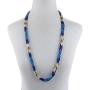 Himalayan Gems Multistrand Potay Bead Bracelet and Necklace Set