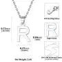 ChicSilver Initial Necklace 925 Sterling Silver Dainty Small Letter Pendant Personalized 26 Alphabet Necklace for Women, 18 Inch Chain (with Gift Box) ChicSilver Initial Necklace 925 Sterling Silver Dainty Small Letter Pendant Personalized 26 Alphabet Necklace for Women, 18 Inch Chain (with Gift Box)