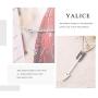 Yalice Boho Arrow Pendant Necklace Chain Long Drop Pendant Necklaces Jewelry for Women and Girls