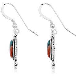 Shop LC 925 Sterling Silver Western Turquoise Dangle Drop Earrings for Women Mothers Day Gifts Southwest Prom Jewelry 3.5/1.8 Cttw