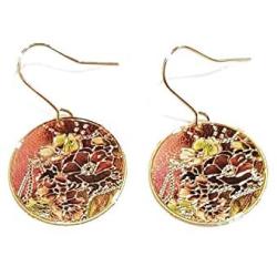 Korean-style Flower Light Dangle Earrings/Fall-Winter Dangle Earrings for women (5 colors)