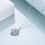 YFN Sterling Silver Godspeed Friendship Pendant Necklace Best Friends Necklace Gifts Feather Jewelry for Women 18''