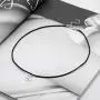 Olbye Peace Necklace Choker Leather Silver Choker Necklace for Women and Teen Girls Boho Jewelry Necklace Silver (Geometric) Olbye Peace Necklace Choker Leather Silver Choker Necklace for Women and Teen Girls Boho Jewelry Necklace Silver (Geometric)
