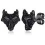 FaithHeart Norse Viking Jewelry Sterling Silver Stud Earrings Celtic Wolf/Thors Hammer Studs for Women Teen Girls