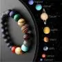 Comelyjewel Black Lava Stone 7 Chakra Bracelets Rock Bead Elastic Natural Stones Gemstones Yoga Beads Bracelets for Men Women Girls Jewelry Comelyjewel Black Lava Stone 7 Chakra Bracelets Rock Bead Elastic Natural Stones Gemstones Yoga Beads Bracelets for Men Women Girls Jewelry