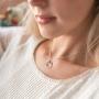 Dear Ava Sisters Gift Necklace: Sister Birthday Gift, Big Sister Gift, 2 Linked Circles (Gold-Plated-Brass, NA)