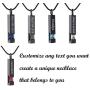 Memorial Jewelry Brithstone Cube Cremation Urns Jewelry Ashes Keepsake Stainless Steel Crystal Pendant