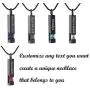 Memorial Jewelry Brithstone Cube Cremation Urns Jewelry Ashes Keepsake Stainless Steel Crystal Pendant