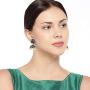 Aheli Jhumka Jhumki Enamel Earrings Indian Traditional Bollywood Ethnic Fashion Jewelry for Women