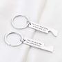 KUIYAI Take My Hand Take My Whole Life Too for I Can’t Help Falling in Love with You Romantic Quote Keychain Couple Gift