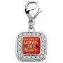 POTIY DST Gift DST Clip-on Charm Jewelry Crystal DST Sorority Sisters Gift