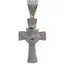 Moca Jewelry Hip Hop Iced Out Bling Lion with Crown Cross Pendant 18K Gold Plated Chain Necklace for Men Women Moca Jewelry Hip Hop Iced Out Bling Lion with Crown Cross Pendant 18K Gold Plated Chain Necklace for Men Women
