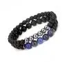 Joan Nunu Charm Bracelet for Men Women Black Mantra Prayer Beads Joan Nunu Charm Bracelet for Men Women Black Mantra Prayer Beads