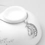 omodofo Family Jewelry Gift Big Middle Sister Little Sis Set of 3 Sisters Pendant Necklace for Sisters