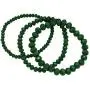 Rosemarie Collections Womens Set of 3 Faceted Glass Crystal Bead Stretch Bracelets, 2.5'' Rosemarie Collections Womens Set of 3 Faceted Glass Crystal Bead Stretch Bracelets, 2.5''