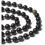 PNEIME 108 Mala Beads Necklace, 8mm Natural Stone Tibetan Prayer Beads, Yoga Meditation Beads Necklace, Hand Knotted Japa Mala