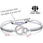 Zuo Bao Best Fucking Bitch Bracelet BFF Friends Jewelry Birthday Gifts for Women Sisters Bestie
