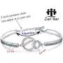 Zuo Bao Best Fucking Bitch Bracelet BFF Friends Jewelry Birthday Gifts for Women Sisters Bestie