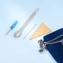 HooAMI Vintage Motorcycle Biker Pendant Cremation Jewelry Keepsake Memorial Urn Necklace