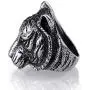 Tiger Head Ring for Men, Vintage Gothic Tribal Biker Tiger Skull Ring, Retro Tiger Totem Rings, Tiger Signet Amulet Ring, Viking Animal Tiger Jewelry Gift for Men Boys Tiger Head Ring for Men, Vintage Gothic Tribal Biker Tiger Skull Ring, Retro Tiger Totem Rings, Tiger Signet Amulet Ring, Viking Animal Tiger Jewelry Gift for Men Boys