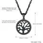 PROSTEEL Tree of Life Necklace,Nature Spiritual Necklace,Family Tree Necklace,Mens Womens Jewelry, Come Gift Box